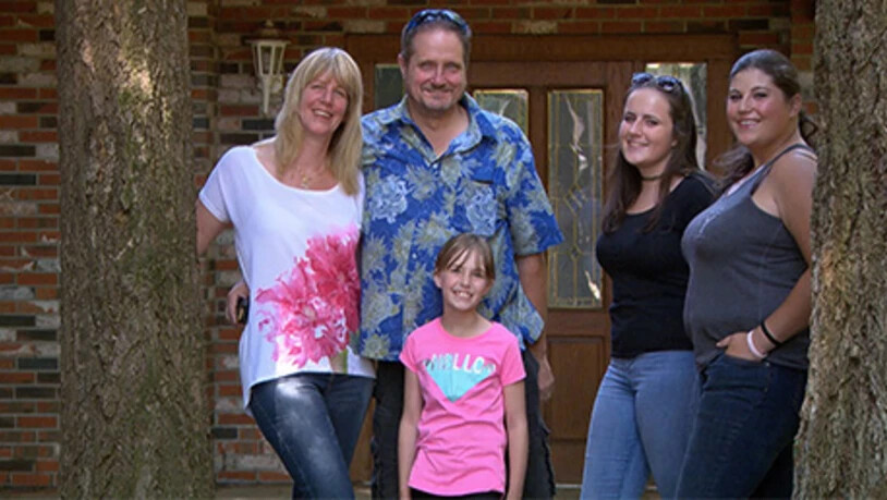 Andrea und ihre Töchter sind wegen der Liebe nach Kanada ausgewandert. Pressebild 3+