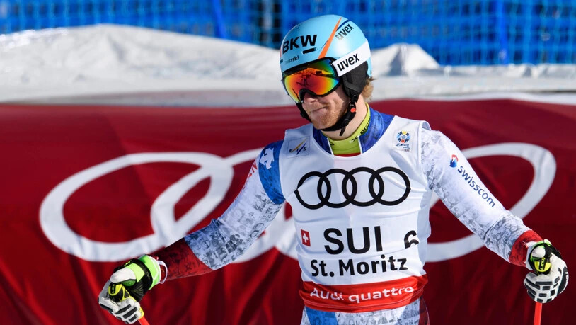 Das Schweizer Slalom-Team (hier Reto Schmidiger) konnte die Erwartungen nicht erfüllen. Bild Keystone