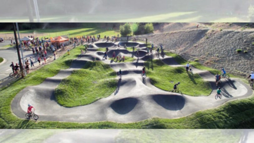Pumptracks erfreuen sich grosser Beliebtheit. Pressebild