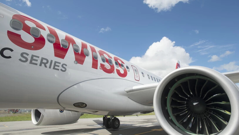 C Series -Flugzeuge für Genf: Swiss beginnt am Sonntag mit dem Ersatz der in Genf stationierten Flugzeuge. (Archivbild)
