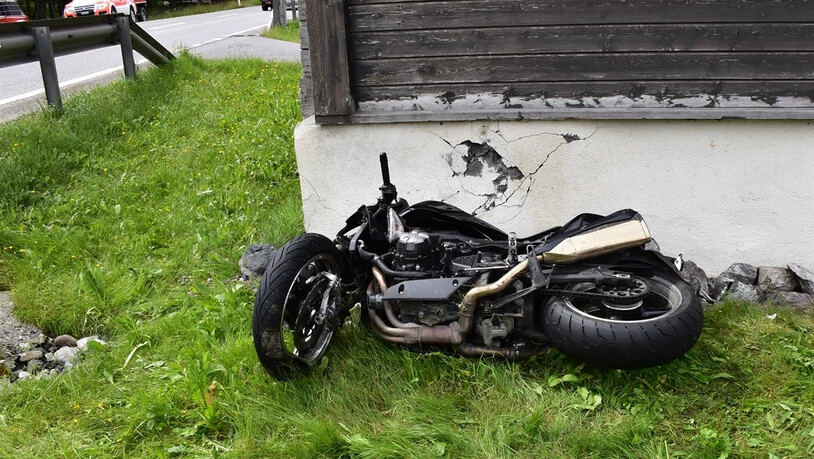 Hier passierte der tödliche Unfall. 