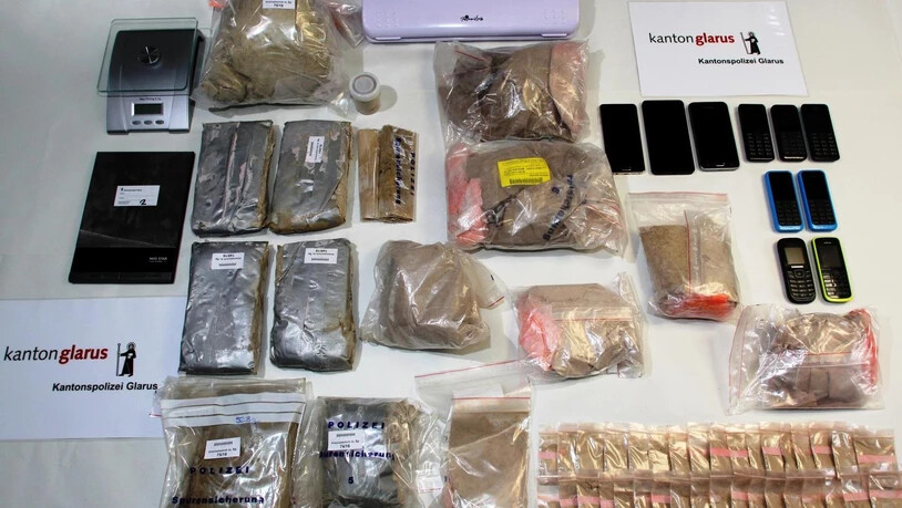 Drogen im Wert von fast einer Million Franken wurden sichergestellt