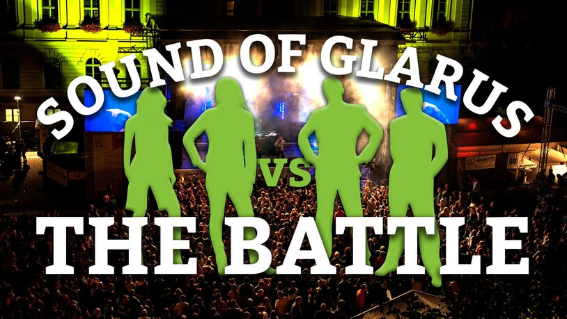 Zwei Teams kämpfen um den Sieg.