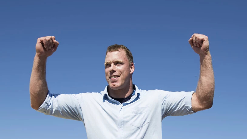 Noch einmal so jubeln, und Matthias Sempach hat den Grand Slam