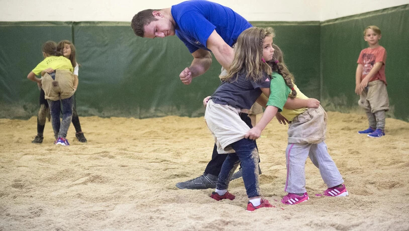 Volle Konzentration bei den Kindern.