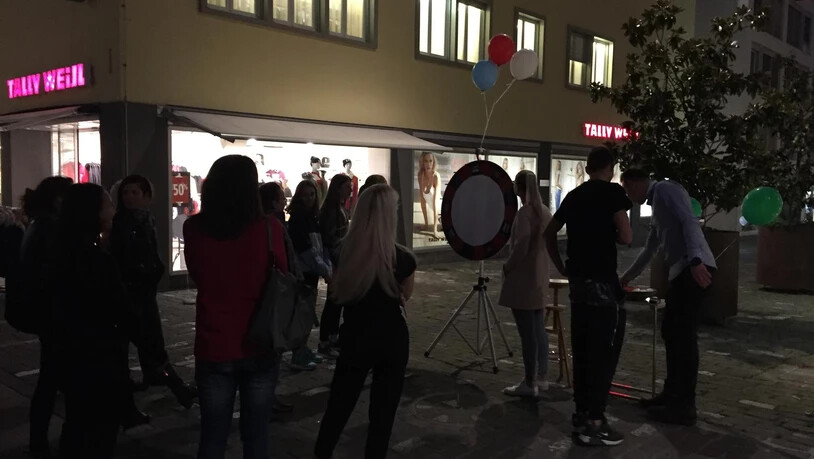 Ein Glücksrad gibts nicht mehr auf Sat1, dafür in der Poststrasse.
