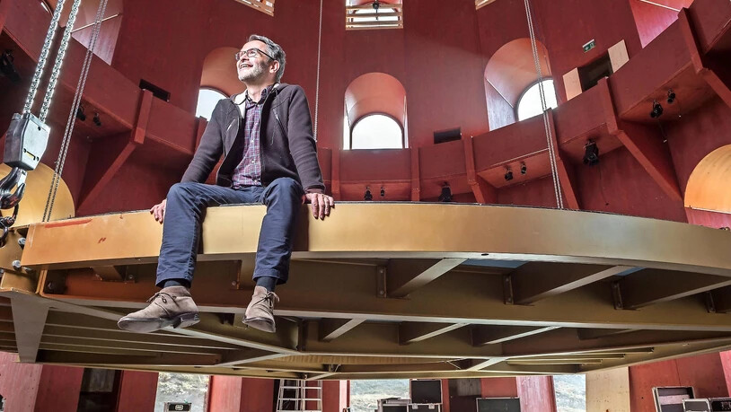  Noch ist es nicht der Endausbau – die trichterförmigen Zuschauerränge fehlen noch ...