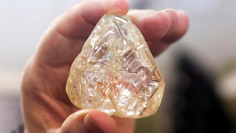 Zählt zu den grössten Edelsteinen der Welt: Der in Sierra Leone gefundene "Friedens-Diamant". (Archivbild)