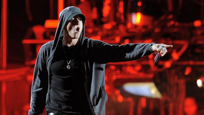 Eminem ist zurück: Nach vier Jahren veröffentlicht der US-Rapper Mitte Dezember ein neues Album. (Archivbild)
