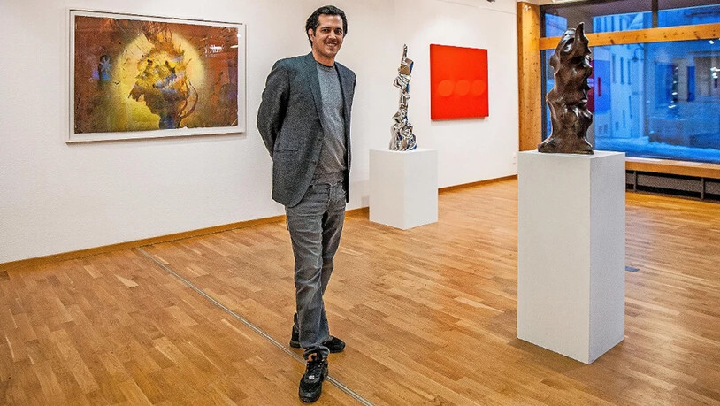 Heimkehr: Gian Paul Saratz leitet die Galerie Plutschow in Pontresina.