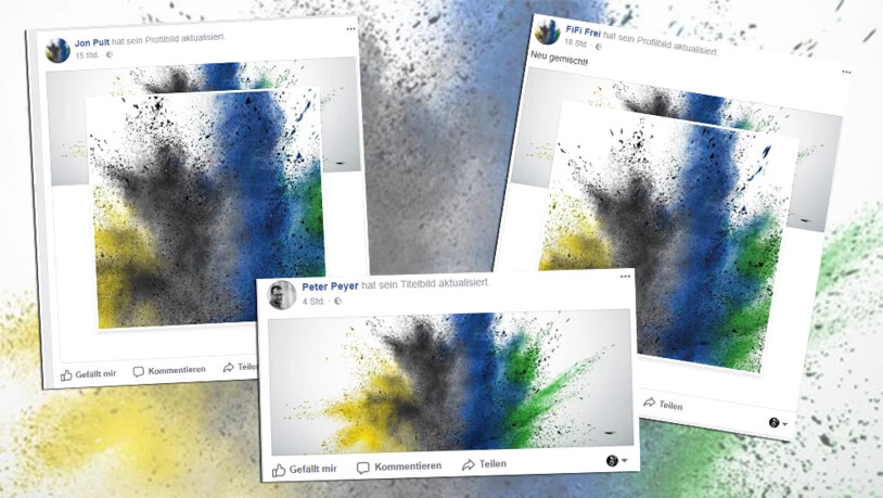 So sieht der gemeinsame - mysteriöse- Auftritt aus.