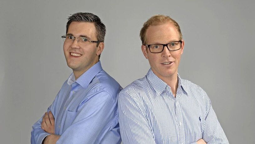 Sven Arquisch (links) und Conradin Di Giorgi beschreiten neue Wege in der Engadiner Immobilienbranche.