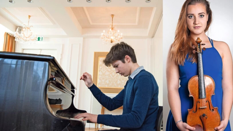 Gelten als Hoffnungsträger: Unter anderen zeigen am Festival Next Generation  die jungen Musiker Robert Neumann und Sara Domjanic ihr Können.