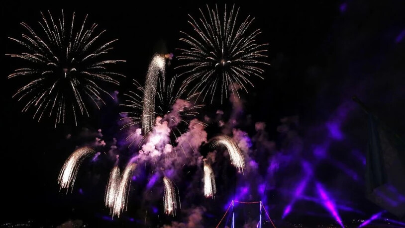 Das Feuerwerk an den Fêtes de Genève gehört zu den weltweit grössten seiner Art. (Archivbild)
