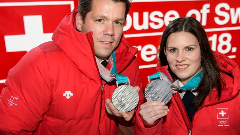 Martin Rios und Jenny Perret haben an den Olympischen Winterspielen in Pyeongchang Silber geholt.