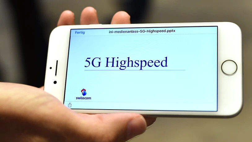 100 Mal schneller als die jetzige Spitzentechnologie 4G: Das neue Handynetz 5G erlaubt ultraschnelles Surfen. (Symbolbild)