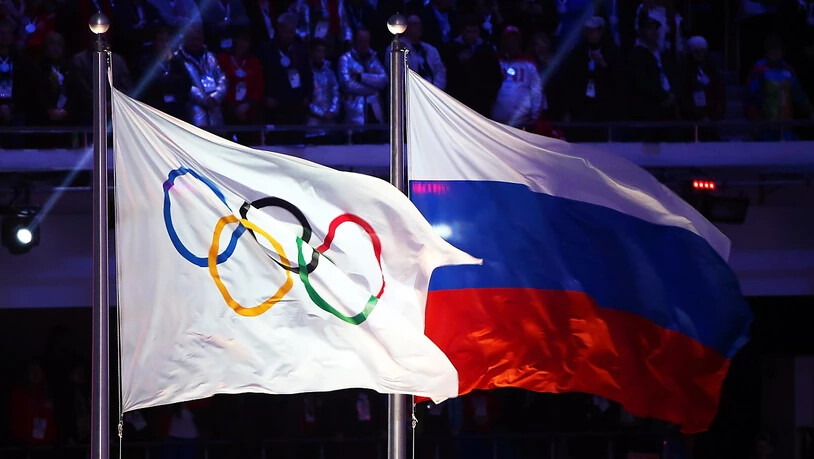 Die russischen Athleten müssen auch an der Schlussfeier in Pyeongchang auf ihre Nationalflagge verzichten