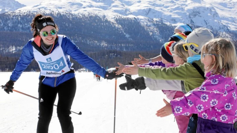 Der Engadin Skimarathon ist ein Fest – für Läufer und Zuschauer.
