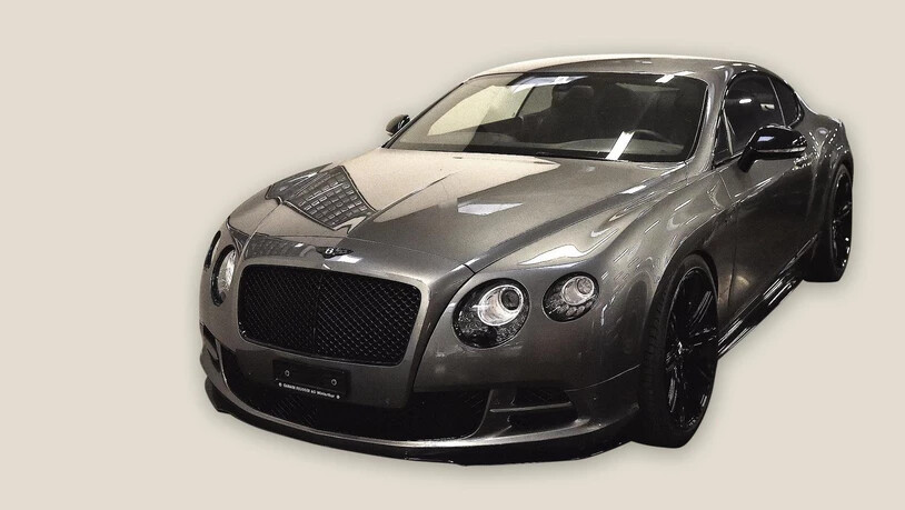 Der Bentley Continental GTS 6.0 Coupé dürfte am Dienstag den Besitzer wechseln.
