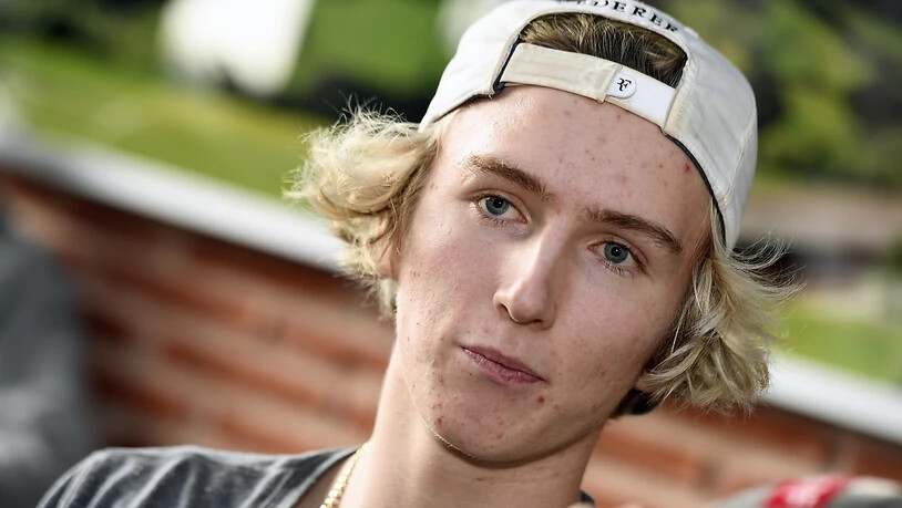 Andri Ragettli erreicht auf der Seiser Alm Rang 2 im Slopestyle