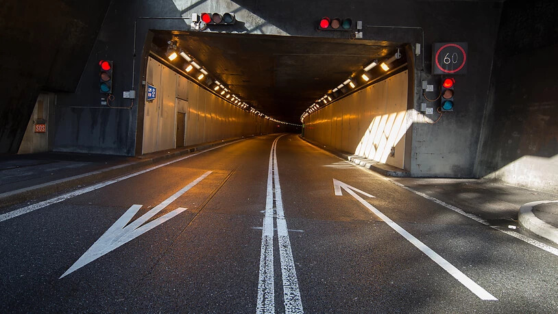 Die Einfahrt des Gotthard-Tunnels im Kanton Tessin bei Airolo. (Archivbild)