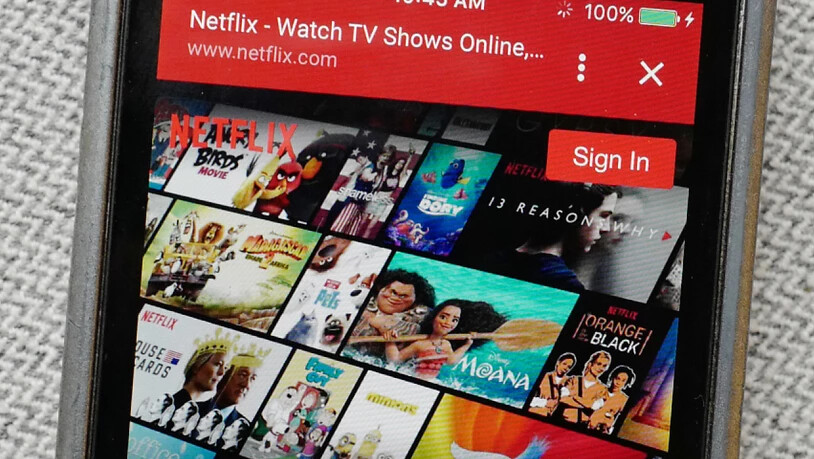 Der Internet-TV-Dienst Netflix hat mit seinen jüngsten Geschäftszahlen die Erwartungen von Analysten übertroffen. (Symbolbild)