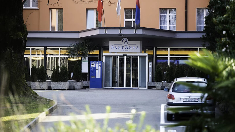 Hier passierte der medizinische Kunstfehler, den Journalisten einer Tessiner Sonntagszeitung aufdeckten: in der Klinik Sant'Anna di Lugano in Sorengo. Heute wird vor Gericht über die Artikelserie verhandelt.