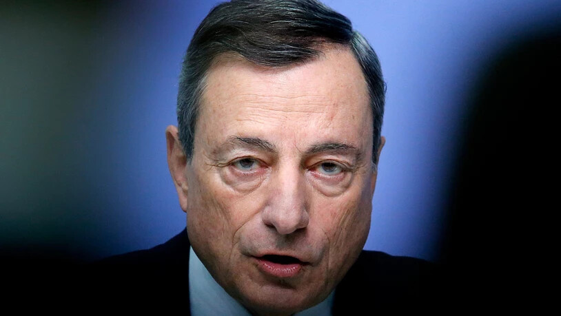 Mario Draghi, Chef der europäischen Zentralbank EZB, belässt den Leitzins für den Euroraum auf dem Rekordtief von null Prozent. (Archiv)