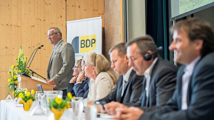 BDP-Interimspräsident Bernhard Niggli (links) sucht nun doch nach einer Ersatzkandidatur für den zurückgetretenen Andreas Felix.