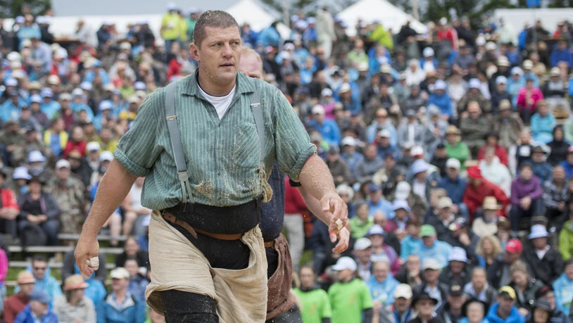 Martin Grab war immer eine imposante Erscheinung im Sägemehlring