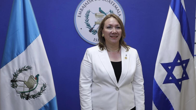 Sprach von einem "historischen Tag": Guatemalas Botschafterin Sara Solis bei der Eröffnung der guatemaltekischen Botschaft in Jerusalem.