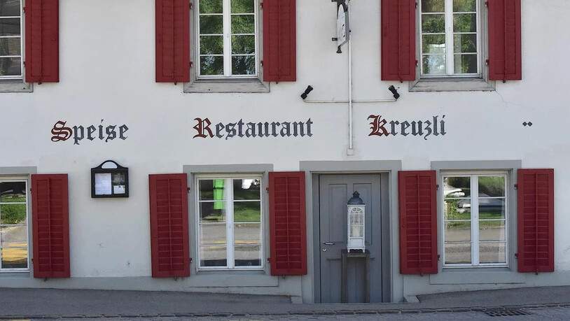 ...im Restaurant «Kreuzli» in Rapperswil...