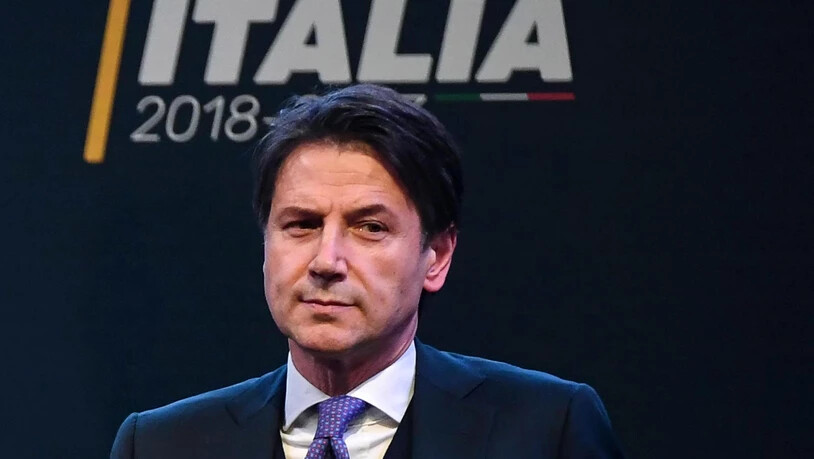 Steht den Cinque Stelle nahe und soll neuer italienischer Regierungschef werden: Giuseppe Conte, Professor für Rechtswissenschaften in Florenz (in einer Aufnahme vom 1. März 2018).