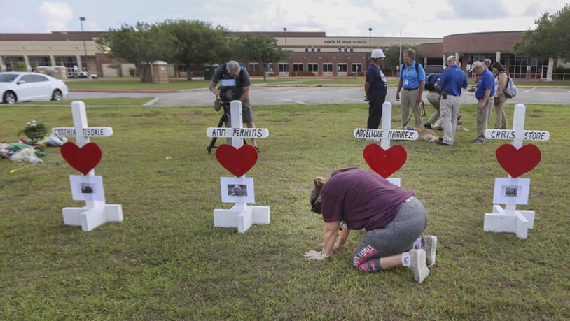Überlebende des Schulmassakers an einer Schule in Texas schliessen sich der neuen Protestbewegung gegen die Schusswaffengewalt in den USA an. (Symbolbild)