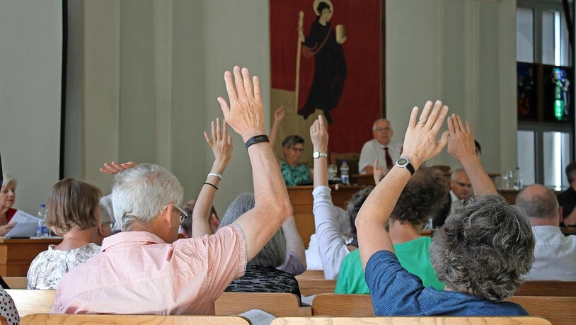 Zustimmungsfreudig: Die Synode heisst alle Geschäfte unverändert gut.