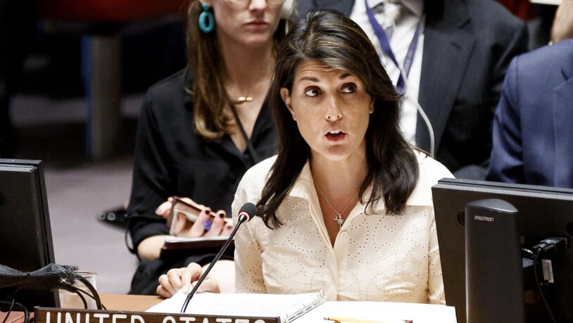 Die US-Botschafterin bei den Vereinten Nationen, Nikki Haley, sieht Russland in Syrien in der Pflicht. (Archivbild)