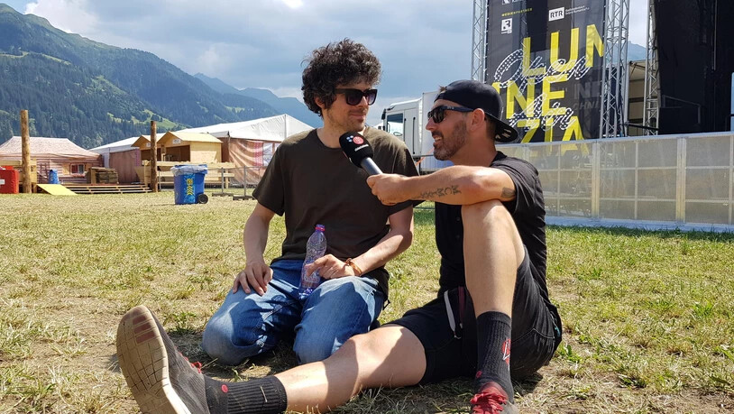 Pascal Gamboni machte den Auftakt beim Open Air Lumnezia 2018.