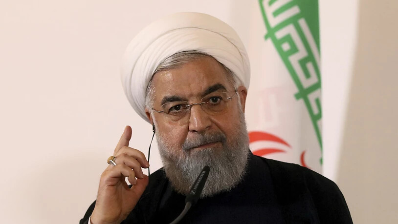 US-Präsident Donald Trump solle nicht mit dem Feuer spielen, warnte der iranische Präsident Hassan Ruhani (im Bild). Der iranische Präsident hat im Konflikt mit den USA den Ton verschärft und mit einer Blockade der Ölexport-Routen am Persischen Golf…