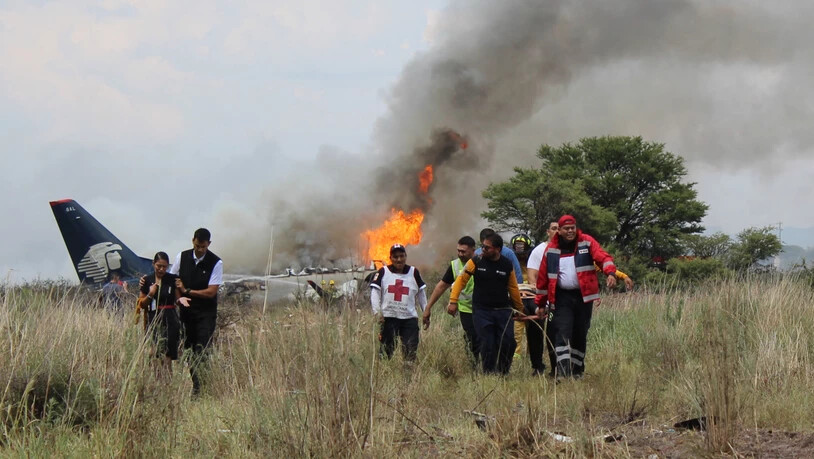 Den Flugzeugunfall im mexikanischen Bundesstaat Durango Ende Juli überlebten alle 103 Menschen an Bord. Dutzende Passagiere wurden verletzt, einige schwer.