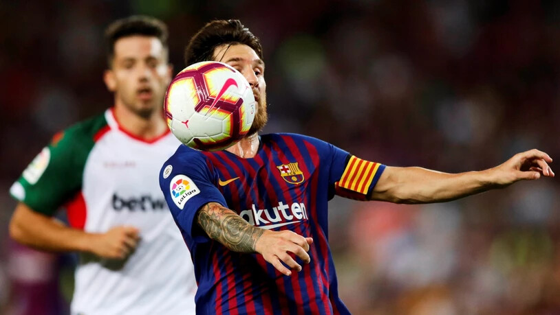 Lionel Messi bot beim Meisterschaftsauftakt des FC Barcelona gegen Alaves eine überragende Leistung