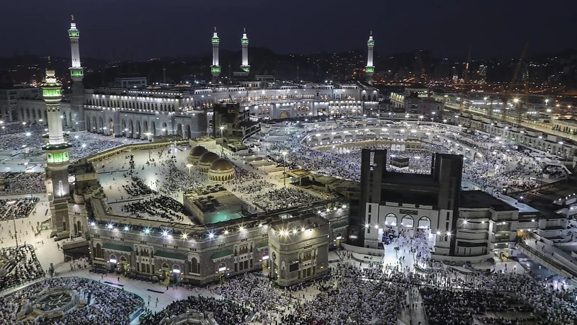 Über zwei Millionen Muslime machen sich ab dem heutigen Sonntag wieder auf die Pilgerreise nach Mekka in Saudi-Arabien. (Archivbild)