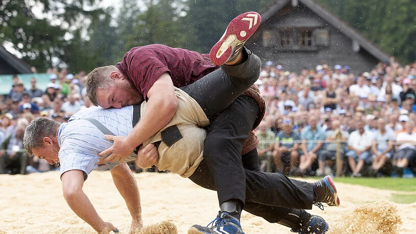 Samuel Giger wurde von Christian Stucki mehrfach in arge Bedrängnis gebracht