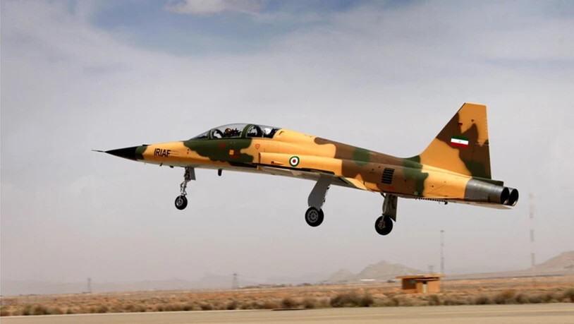 Der erste ganz im Iran gebaute Kampfjet: Der Kowsar auf einem Bild des iranischen Verteidigungsministerium.