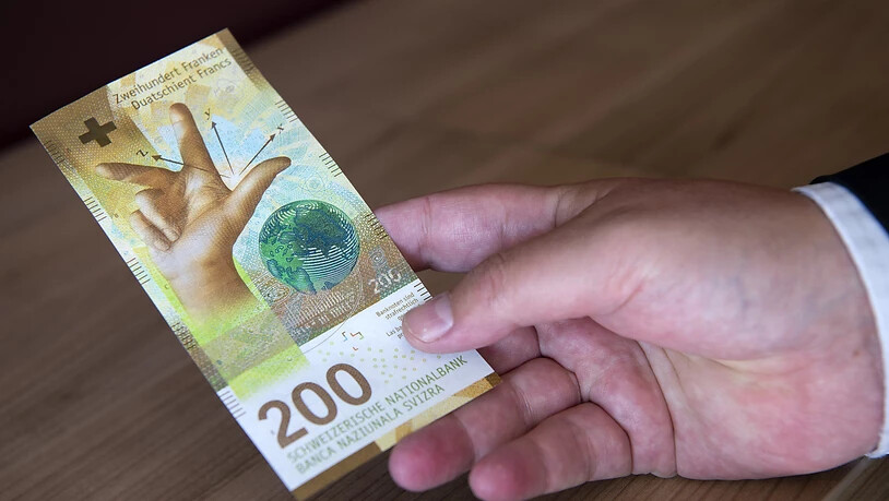 Die neue 200er-Banknote ist ab heute erhältlich. (Archiv)