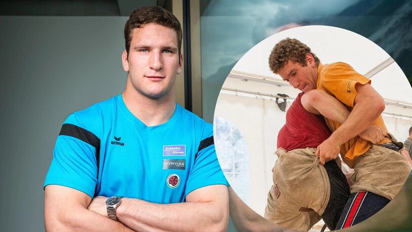 Armon Orlik 2018 und als Jungschwinger 2013.