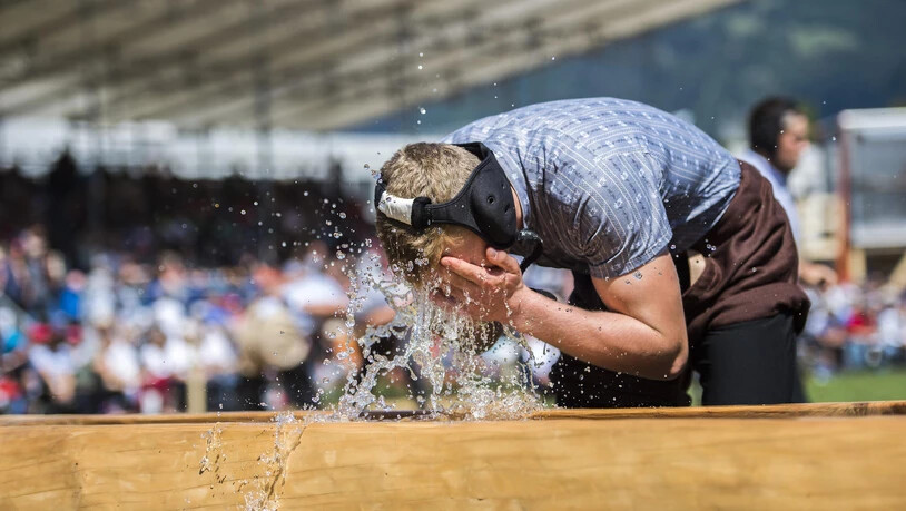 ... gut, ist der Weg zur Abkühlung nicht weit.