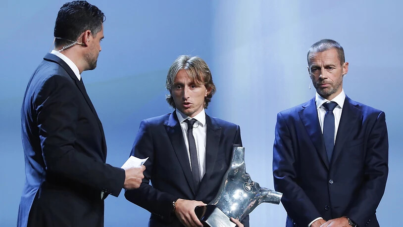 Kleiner Mann ganz gross: Luka Modric ist Europas Fussballer des Jahres