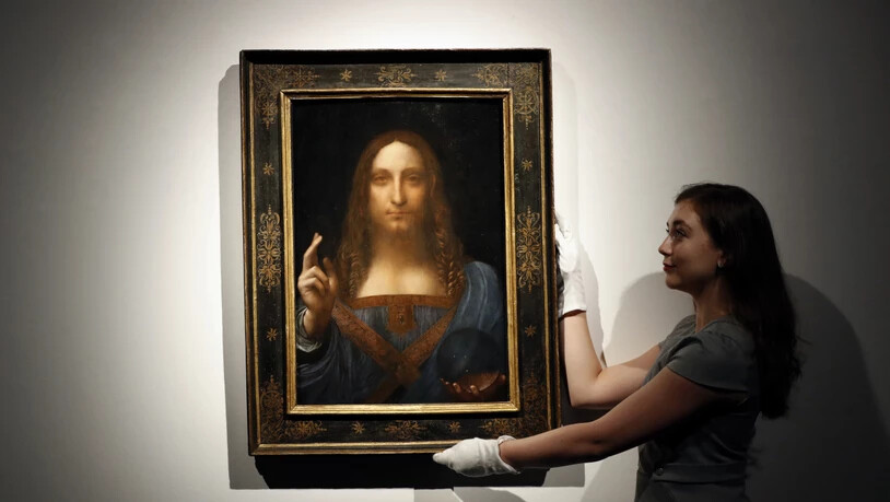 Leonardo da Vincis "Salvator Mundi" war für die Rekordsumme von 450 Millionen Dollar versteigert worden. Auf welchen Wegen das Gemälde nach Abu Dhabi gelangte, ist unklar. (Archiv)