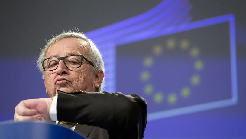 Bald Zeit zu gehen - Jean-Claude Juncker hält in Strassburg seine letzte Rede als EU-Kommissionspräsident zur  Rede zur Lage der Europäischen Union.