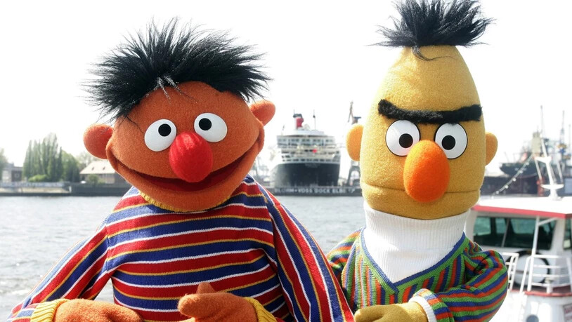 Ernie und Bert, zwei der beliebtesten Figuren der "Sesamstrasse", sind schwul. Autor Mark Saltzmann setzte dem jahrelangen Rätselraten ein Ende. (Archivbild)